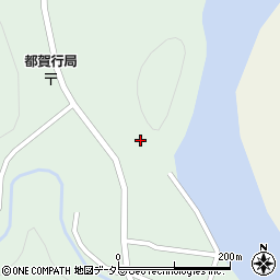 島根県邑智郡美郷町都賀行125周辺の地図