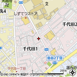 オオギヤと宇奈とと 静岡千代田店周辺の地図