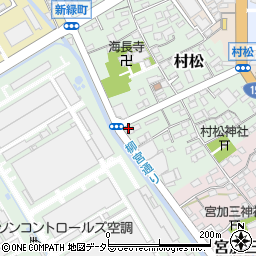 静岡県静岡市清水区村松318周辺の地図