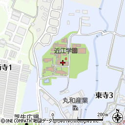 県立近江学園周辺の地図