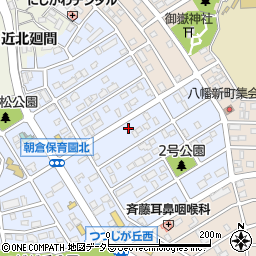 愛知県知多市朝倉町319周辺の地図
