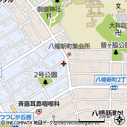 愛知県知多市朝倉町412周辺の地図