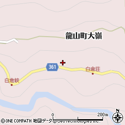 静岡県浜松市天竜区龍山町大嶺1235周辺の地図