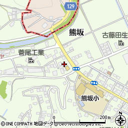 静岡県伊豆市熊坂765周辺の地図