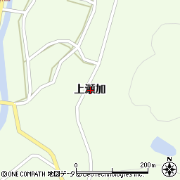 兵庫県神崎郡市川町上瀬加周辺の地図