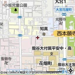 京都府京都市下京区諏訪開町32周辺の地図