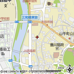 兵庫県西脇市西脇864-11周辺の地図