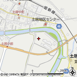 岡山県美作市土居486-1周辺の地図