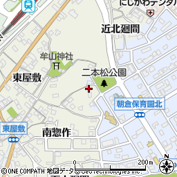 愛知県知多市新知北惣作25周辺の地図
