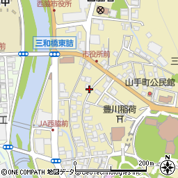 兵庫県西脇市西脇786-9周辺の地図