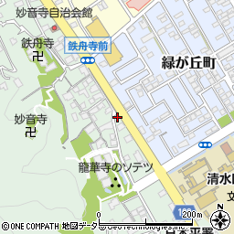 静岡県静岡市清水区村松707周辺の地図