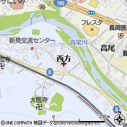 岡山県新見市西方847周辺の地図