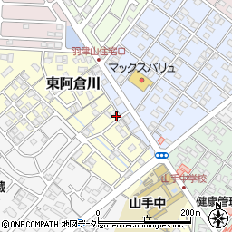 三重県四日市市東阿倉川65-11周辺の地図