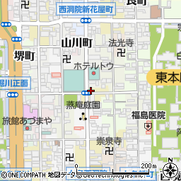 京都府京都市下京区蛭子水町604周辺の地図