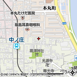高木生花店周辺の地図