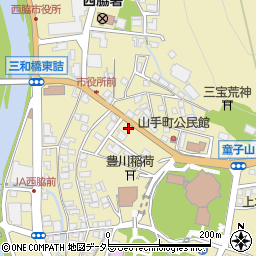 兵庫県西脇市西脇773-20周辺の地図
