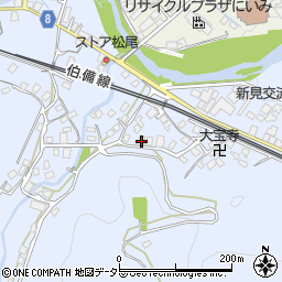 岡山県新見市西方991周辺の地図