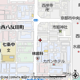京都府京都市下京区朱雀分木町63周辺の地図