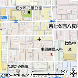 京都府京都市下京区西七条東石ケ坪町106-2周辺の地図