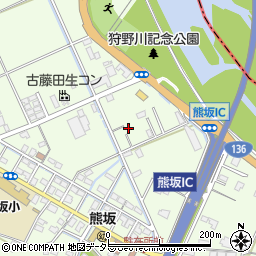 静岡県伊豆市熊坂448-1周辺の地図