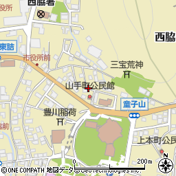 兵庫県西脇市西脇771-111周辺の地図