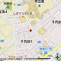 ピュアクリーニング　千代田店周辺の地図
