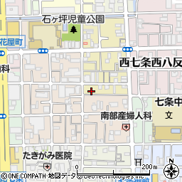 京都府京都市下京区西七条東石ケ坪町103周辺の地図