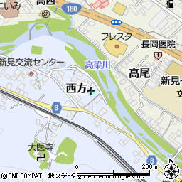岡山県新見市西方849周辺の地図