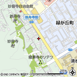 静岡県静岡市清水区村松2066周辺の地図