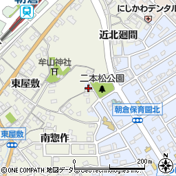 愛知県知多市朝倉町3周辺の地図