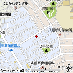 愛知県知多市朝倉町324周辺の地図