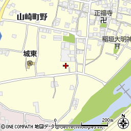 兵庫県宍粟市山崎町野319周辺の地図