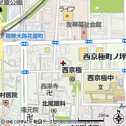 京都府京都市右京区西京極東池田町87周辺の地図