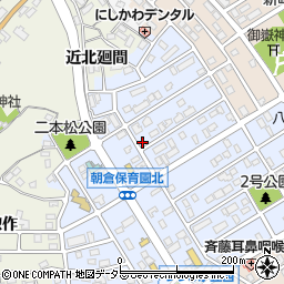 愛知県知多市朝倉町241周辺の地図
