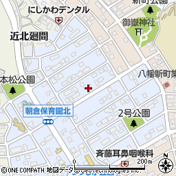 愛知県知多市朝倉町266周辺の地図