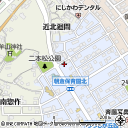 愛知県知多市朝倉町189周辺の地図