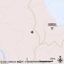 愛知県岡崎市桜形町入山周辺の地図