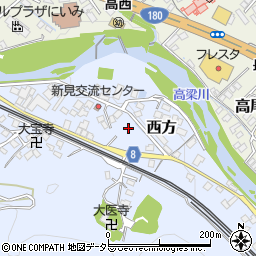 岡山県新見市西方842周辺の地図