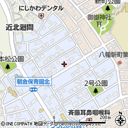 愛知県知多市朝倉町265周辺の地図