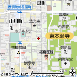 京都府京都市下京区東若松町795周辺の地図