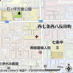 京都府京都市下京区西七条東石ケ坪町88-1周辺の地図