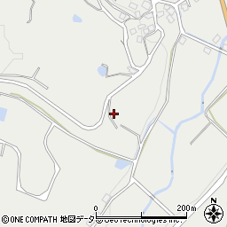 岡山県美作市土居2230-2周辺の地図