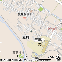 滋賀県湖南市夏見1903-58周辺の地図