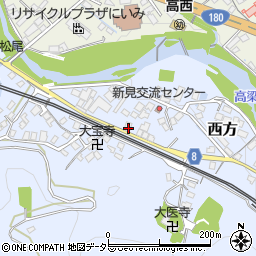 岡山県新見市西方832周辺の地図