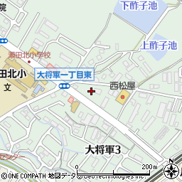 滋賀県大津市大将軍3丁目24-8周辺の地図