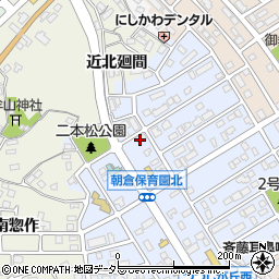 愛知県知多市朝倉町211周辺の地図