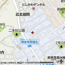 愛知県知多市朝倉町240周辺の地図