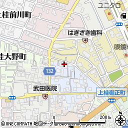 京都府京都市西京区上桂東居町1周辺の地図
