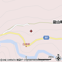 静岡県浜松市天竜区龍山町大嶺1267周辺の地図