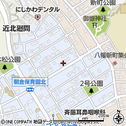 愛知県知多市朝倉町264周辺の地図